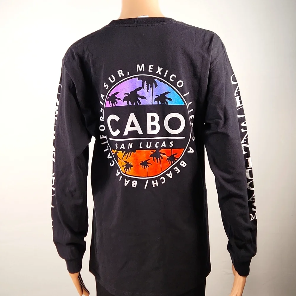 Cabo San Lucas Longsleeve logo Tee Size M